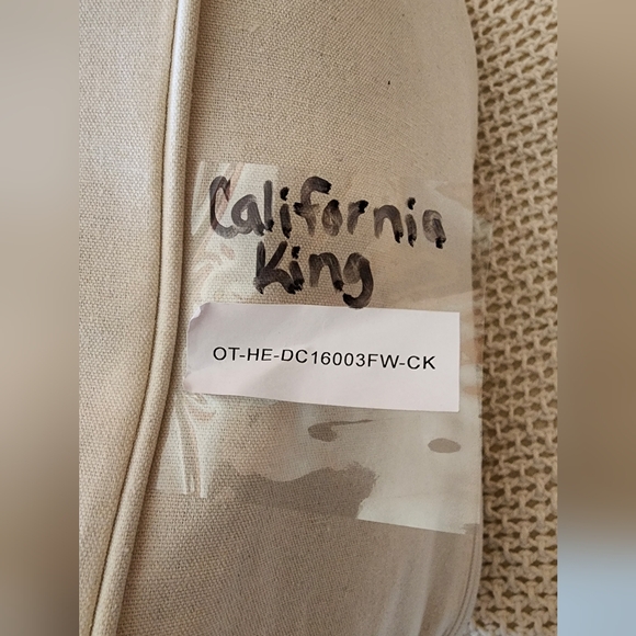 Mustard Brown Pure Down Organic Cotton Eco Earth Down Feather Comforter Kohl's - Picture 5 of 10